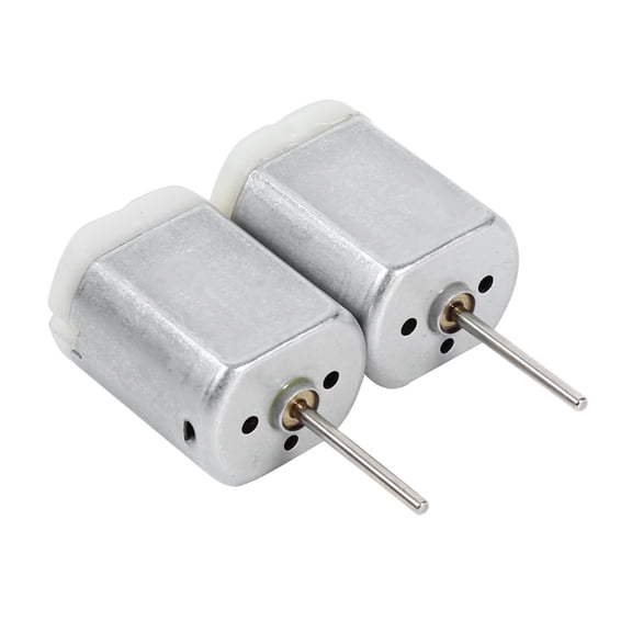 Xirurus Universal 12V DC Car Door Lock Actuator Motor Replacement, 22mm Long Shaft Motor 11800 RPM for Auto Lock Repair, High Performance Metal Construction (1 Pair / 2 Pieces)