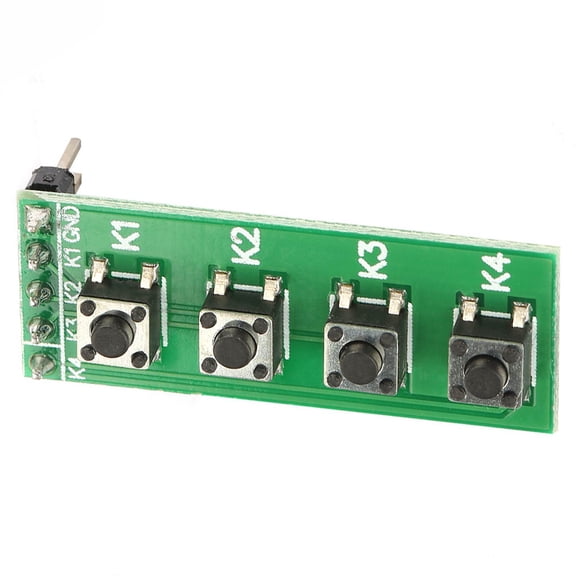 Xirurus Universal 4 Key Push Button Switch Module Keyboard Board for PIC PLC ARM FPGA CPLD