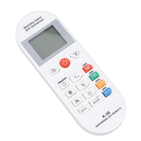 Xirurus Universal Air Conditioner Remote Control Replacement, Lightweight Portable AC Controller, Battery Operated Cooling System Accessory for Home Office Use