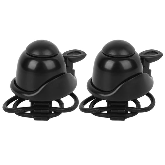 Xirurus Universal Aluminium Bicycle Bell Horn Accessory for Electric Scooters Commuter Bikes Loud Crisp Sound Easy Installation 2.4 inches / 6.0 cm Set of 2