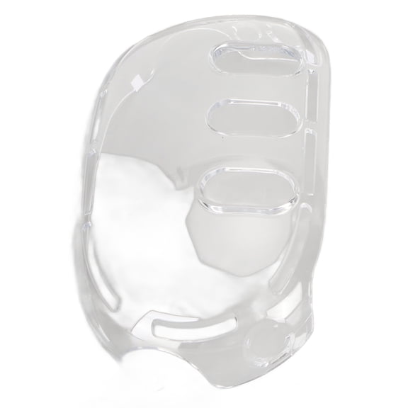 Xirurus VR Headset Protective Shell Cover Dust Proof Collision Proof Scratch Proof Transparent Front Face Cover for Meta Quest 3 Approx 6.7x3.7x2.0 inches / 17x9.5x5 cm