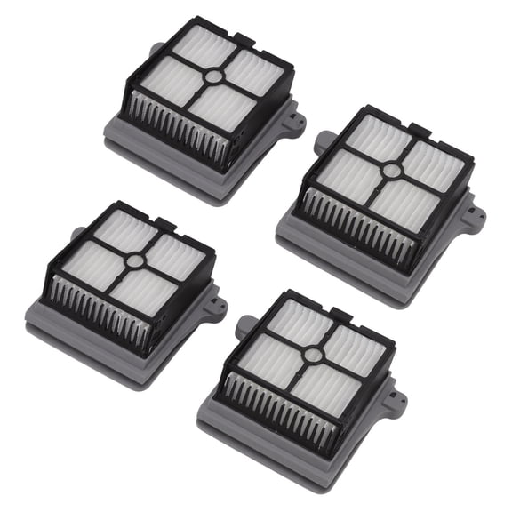 Xirurus Vacuum Cleaner Replacement Filters for Tineco 3.0 Floor Washer Washable HEPA Filter Parts Accessories, 4 Pack High Efficiency Particulate Air Filters Home Sweeper Tool (9.45 inches / 24 cm)