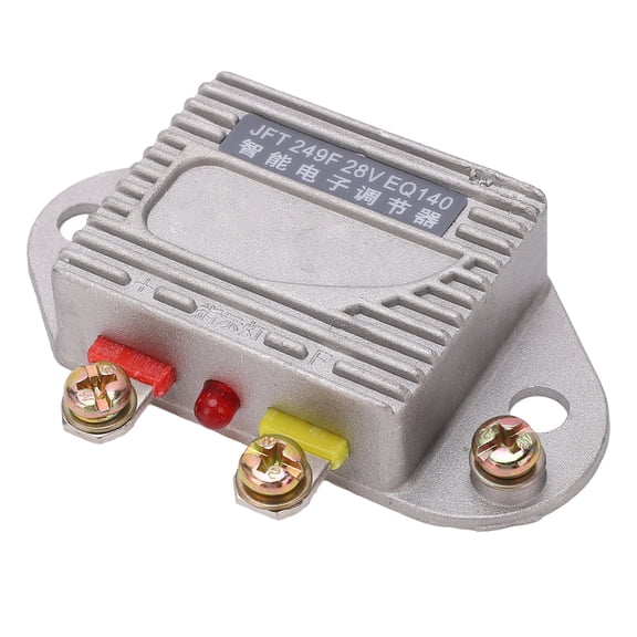 Xirurus Vehicle Generator Regulator Intelligent Aluminum Alloy Electronic Voltage Regulator for EQ140 Engine AVR Charger Stable 28V Output Alternator Part (10 inches / 25.4 cm)