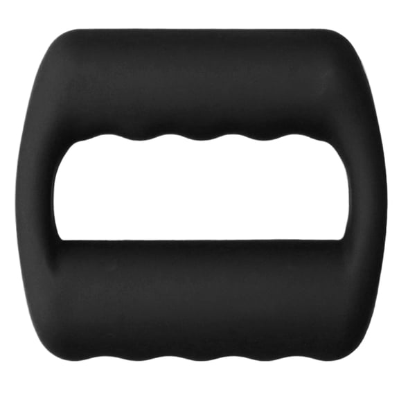 Xirurus Wearable Percussion Massager Ring Deep Tissue Muscle Therapy High Frequency Vibration 5 Speed Fast Charging Electric Back Waist Legs Care, Black (10 inches / 25.4 cm)