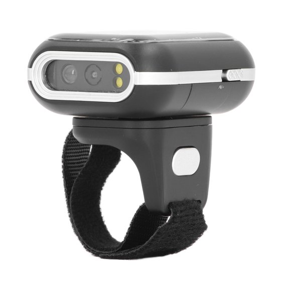 Xirurus Wearable Ring Barcode Scanner 2D Bluetooth Wireless Finger Bar Code Reader for Logistics Warehouse, 2.36-20.87 inches / 6-53 cm Scan Range