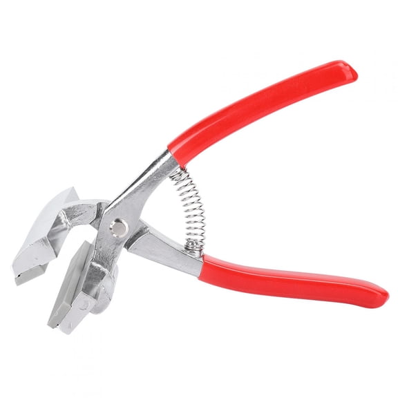 Xirurus Wide Jaw Canvas Pliers 4.72 inches / 12 cm Red Clamp with Spring Tool Stainless Steel Stretching Pliers for Oil Painting Art Supplies Framing Tools