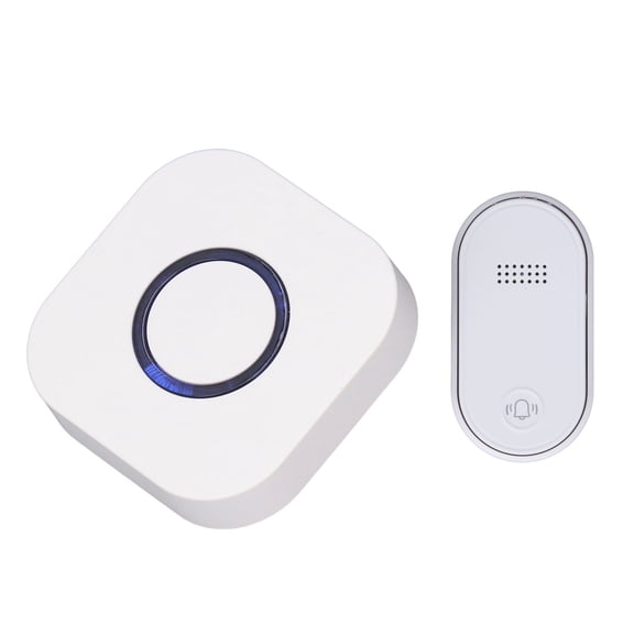 Xirurus Wireless Caregiver Pager Emergency Nurse Alert System 433MHZ Long Range Doorbell with UK Plug