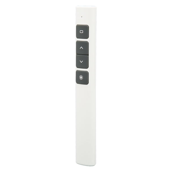 Xirurus Wireless Laser Pointer Presentation Clicker Plug & Play 109yd Range for Win Mac OS Android Remote Control for Meetings and Teaching (6.69 inches / 17.00 cm)