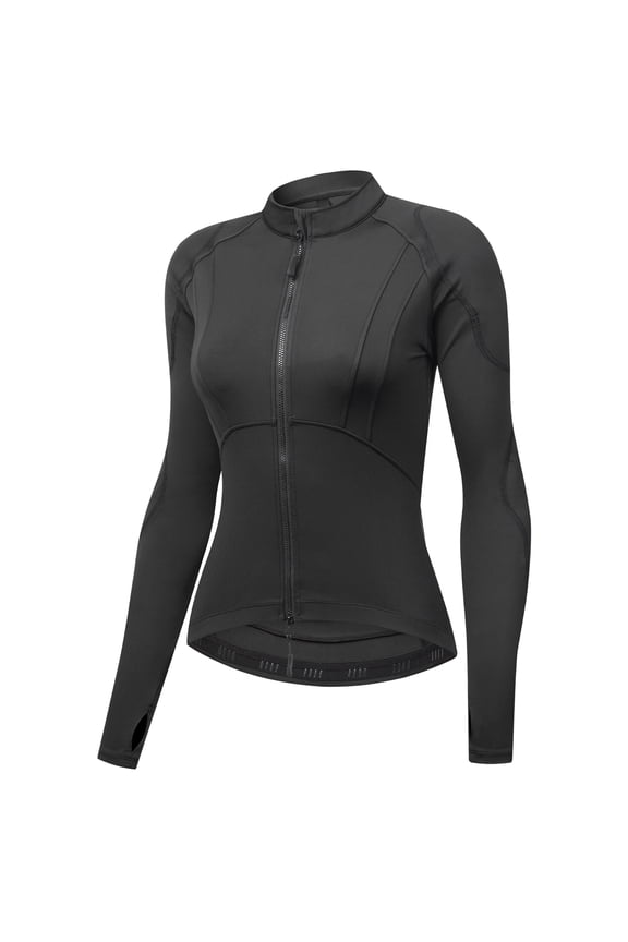 Women's Mesh Motorcycle Jacket Padded Shirt Summer Soft Armor Sports Protective Gear Black L (15.75 inches / 40.0 cm)