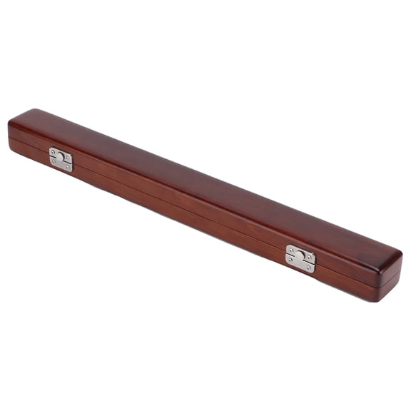 Xirurus Wooden Conductor Baton Box Storage Case Symphony Band Director Playing Guide Rod Protective Holder Musical Instrument Accessories, Square Angle, 18.9 Inches / 48 cm