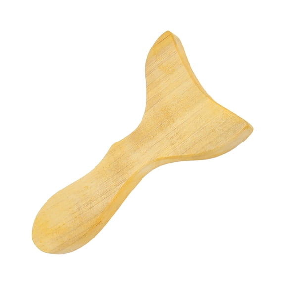 Xirurus Wooden Scraping Gua Sha Board Lymphatic Drainage Tool, Premium Wood Therapy Massager for SPA Acupuncture, Muscle Tension Relief for Neck Back Shoulders, 10 Inches / 25.4 cm