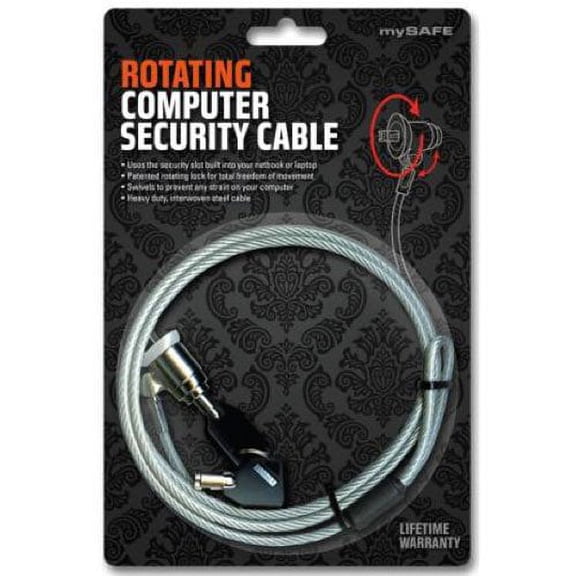 Xitel Technologies - CL-COMSTL-ENG - Mysafe Rotating Computer Security-Steel