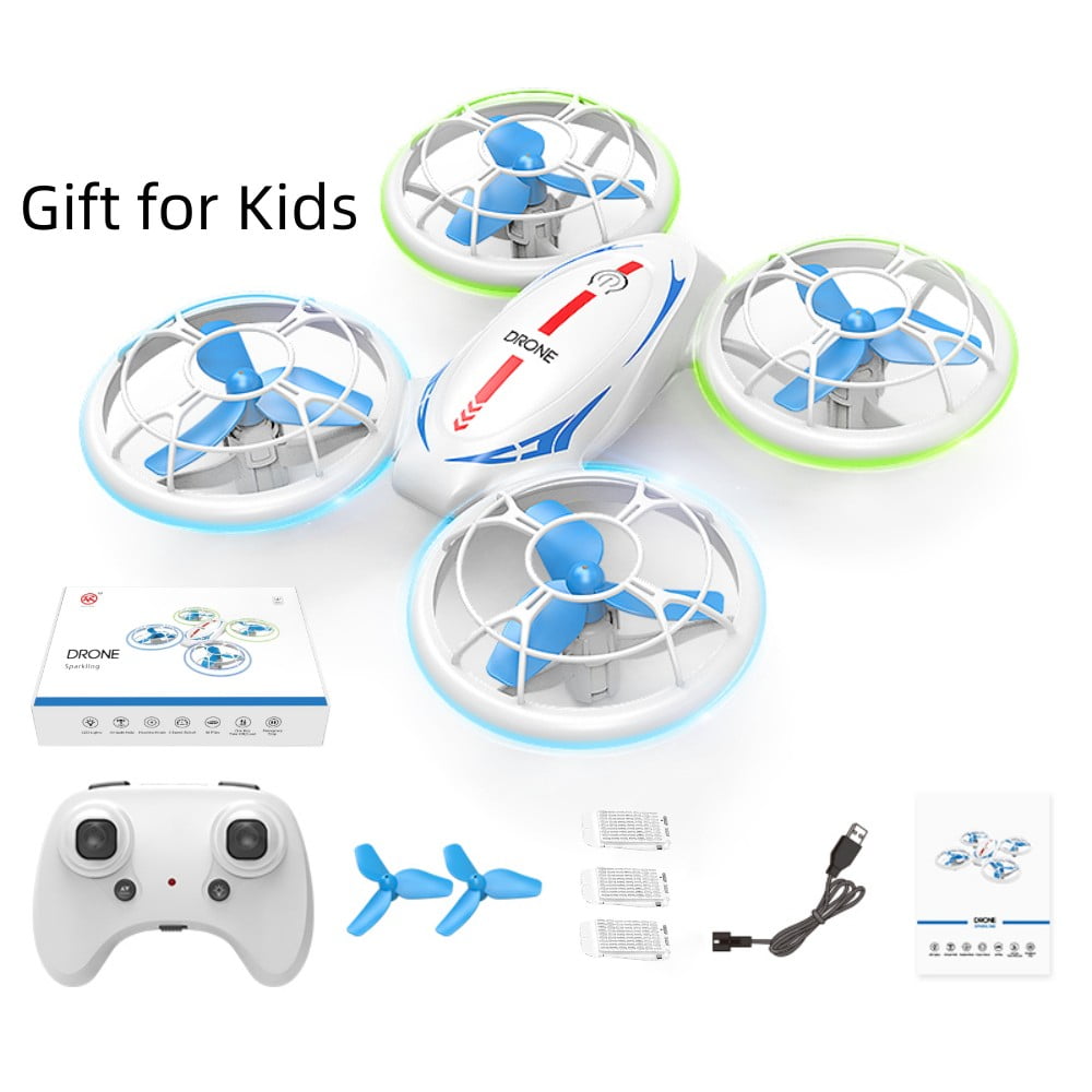 Xitz X826 2.4GHz RC Glow Up Stunt Drone with LED Lights, Mini Remote