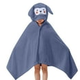Xiulive Kids Bath Towel Ultra Soft Hooded Towel Bathrobe Blanket