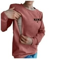 thumbnail image 1 of Xiulive Women Casual Maternity Nursing Sweatshirt Comfort Friendly Zip Breastfeeding Pullover Tops Mama'S Boobery Sweater Casual fashion, 1 of 5