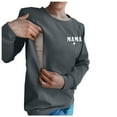 thumbnail image 1 of Xiulive Women Casual Maternity Nursing Sweatshirt Comfort Friendly Zip Breastfeeding Pullover Tops Mama'S Boobery Sweater Casual outfits, 1 of 5
