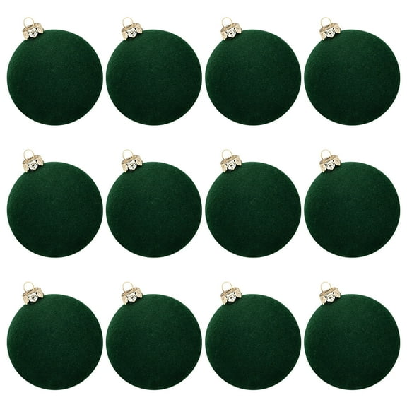 Xiwaer 12pc Christmas Flocking Powder Snow Flock Velvet Powder Flocked Fibers Ornament For DIY Christmas Ball Wreath For Christmas Tree Christmas Decorations Crafts A