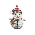 thumbnail image 1 of Xiwaer Christmas Ornaments 2025 Christmas Tree Ornament Handcrafted Stainless Steel DIY Hanging Craft Collectibles for Christmas Trees Home Party Party Gifts Q, 1 of 8