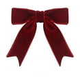 thumbnail image 1 of Xiwaer Christmas Red And Green Velvet Ribbon Bow Handmade Tailcoat Cutting Christmas Tree Gift Box Decoration Bow B, 1 of 10