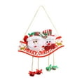 thumbnail image 1 of Xiwaer Creative Christmas Door Hanging Accessories, Shopping Mall Scene Layout Christmas Wall Hangings, Decorations And Pendants D, 1 of 9