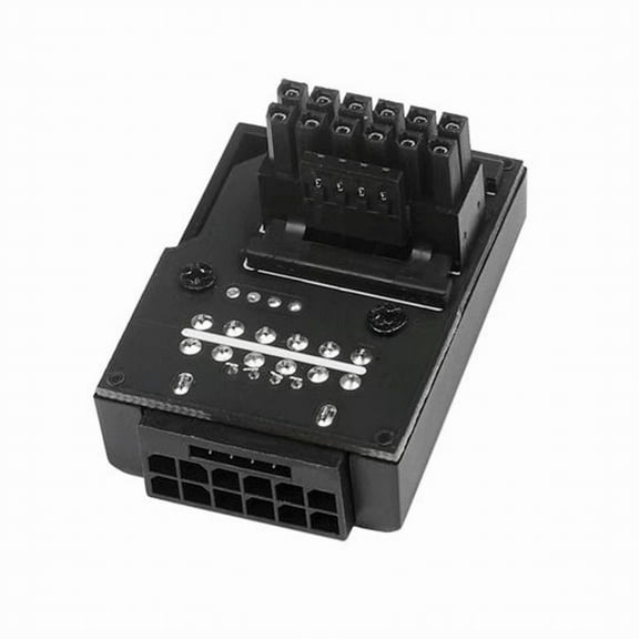 Xiwai 12VHPWR ATX3.0 PCI-E 5.0 Power Modular Male to Female Adapter Extension Down Angled 90 Degree for 3080 3090TI PSU 16Pin 12+4P Graphics Card