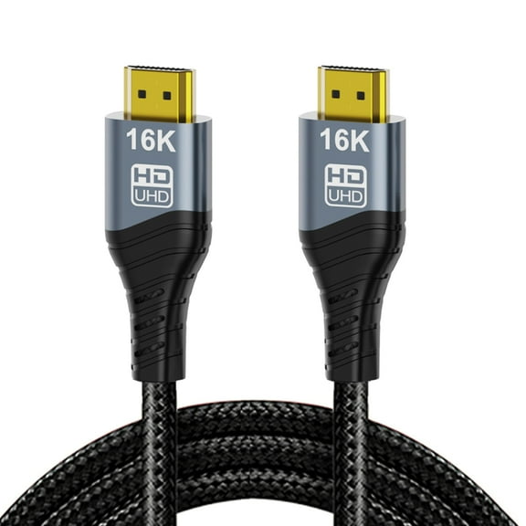 Xiwai 16K 8K UHD HDMI Type-A Male to HDMI 2.2 Male HDTV Cable for HDTV Desktop Laptop Monitor (50cm)