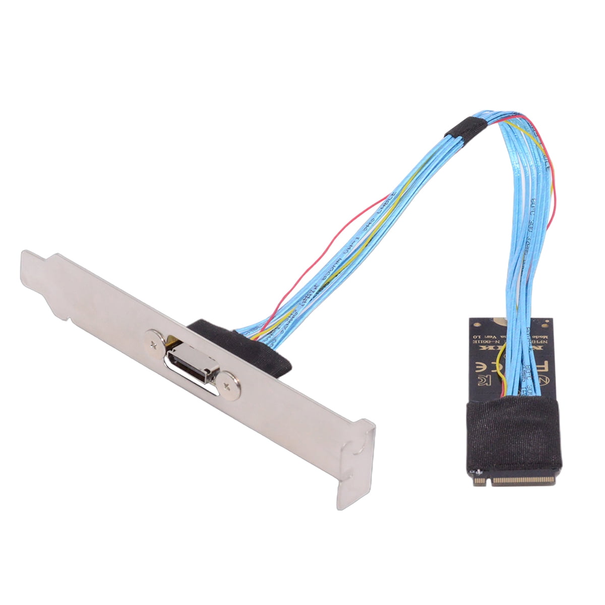 Câble Hôte 2280 NGFF PCI-E 4.0 M.2 M-Key Vers OCuLink SFF-8612 15cm Pour NVMe U.2 SSD EGPU