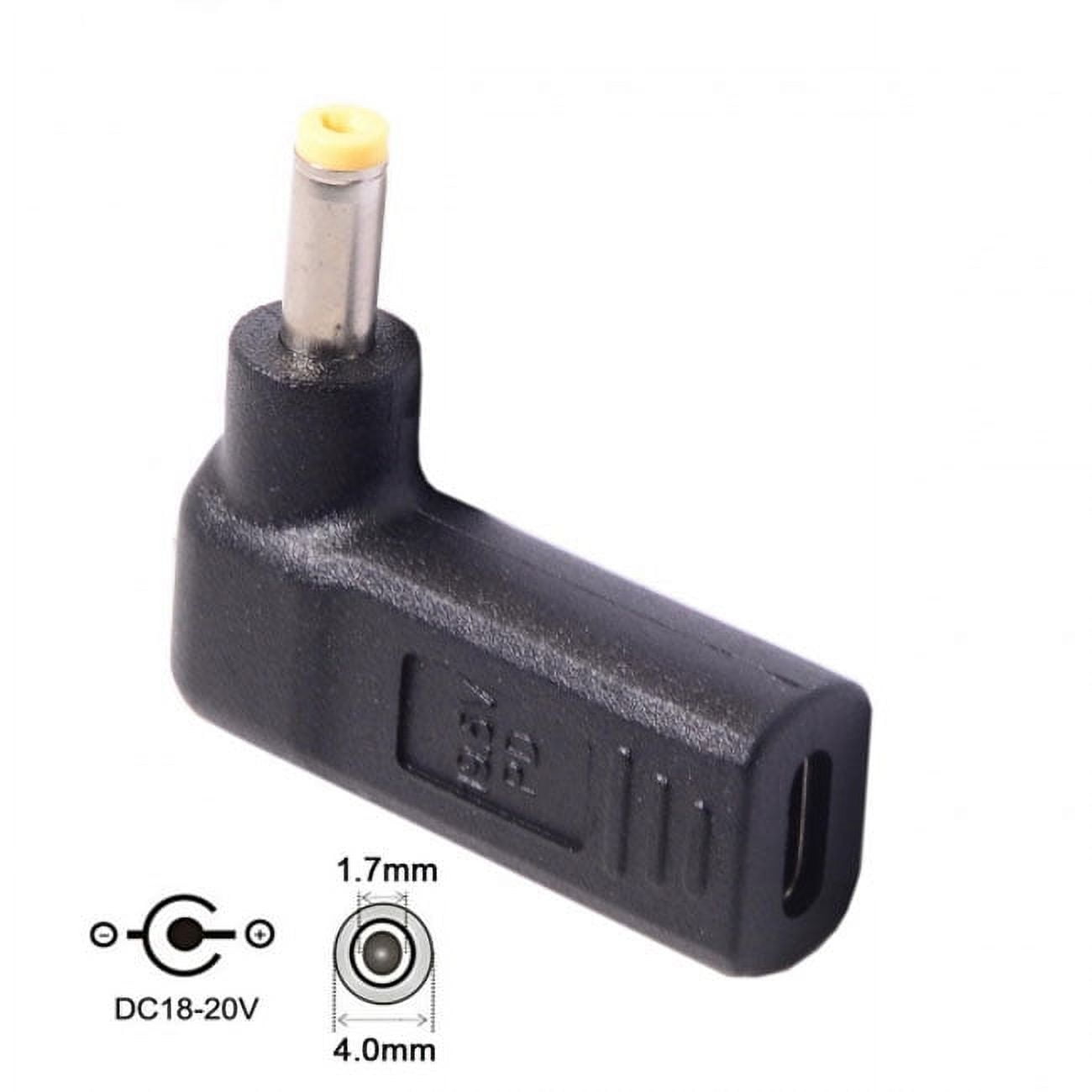 VOSS Power Barrel Port To USB DC Connector 1M 2.1mm Jack Cable 5V