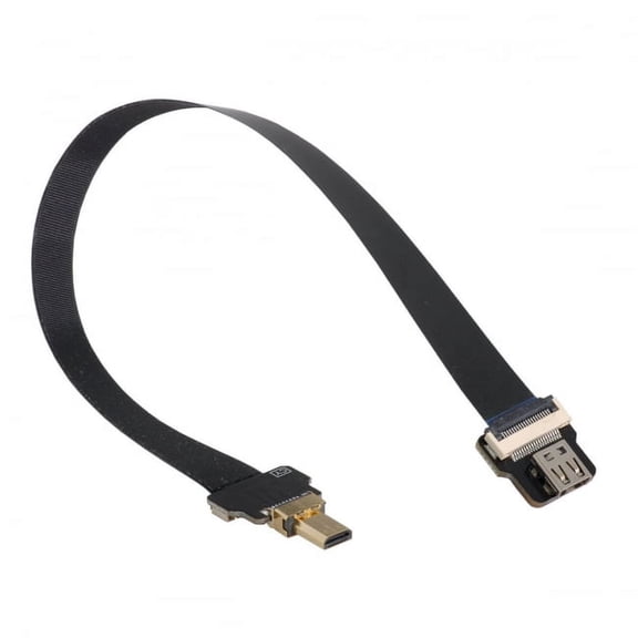 Xiwai CYFPV Micro HDMI Male to Micro HDMI Female Extension FPC Flat Cable 1080P for FPV HDTV Multicopter Aerial Photography