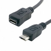 Xiwai Cable 5ft Full Pin Connected Micro USB 2.0 Type 5Pin Male to Female Cable for Tablet Phone MHL OTG Extension