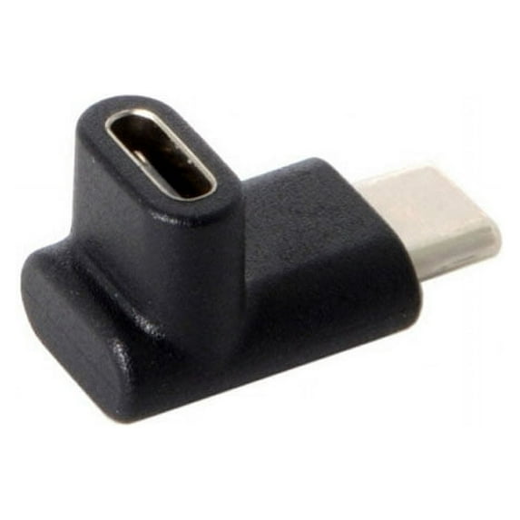 Xiwai Cable 90 Degree Up or Down Angled Reversible USB 3.1 Type-C Male to Female Extension Adapter for Laptop Phone