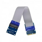 Xiwai Cable Flexible Mini PCI Express PCI-e Mini Card Extender 52pin Male to Female Extension FFC Cable