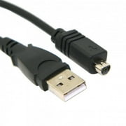 Xiwai Cable VMC-15FS 10pin to USB Data Sync Cable for Digital Camcorder Handycam