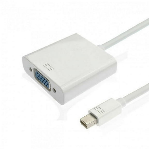 Xiwai Convertor Active Mini Displayport DP to VGA RGB Female Adapter Cable for Mac Minitor Projector