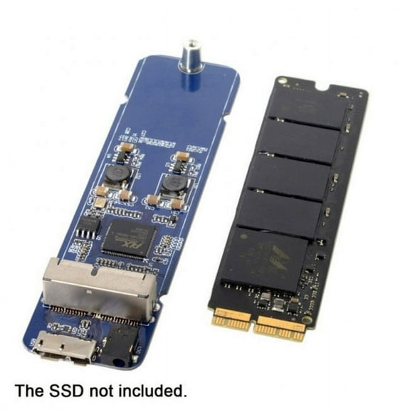 Xiwai Enclosure Mac Air Pro 2013 2014 2015 2016 SSD Portable Case USB 3.0 to 16+12 Pin Mobile Box HDD Enclosure