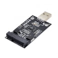 thumbnail image 1 of Xiwai Enclosure Mini PCI-E mSATA to USB 2.0 External SSD PCBA Conveter Adapter Pen Driver Card without Case, 1 of 7