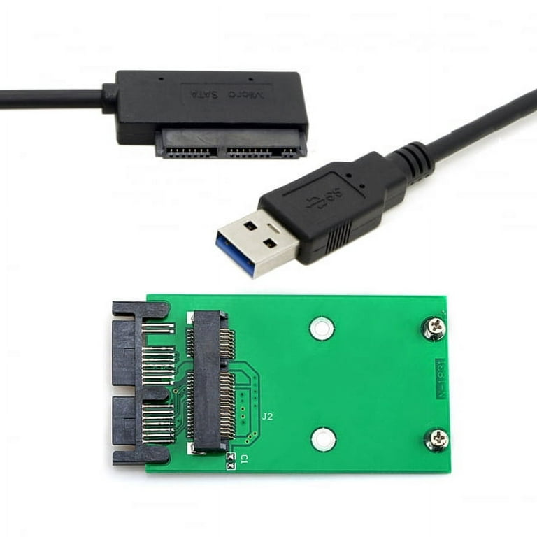 USB 3.0 to Micro SATA 16 Pin SSD Adapter Cable SATA III 