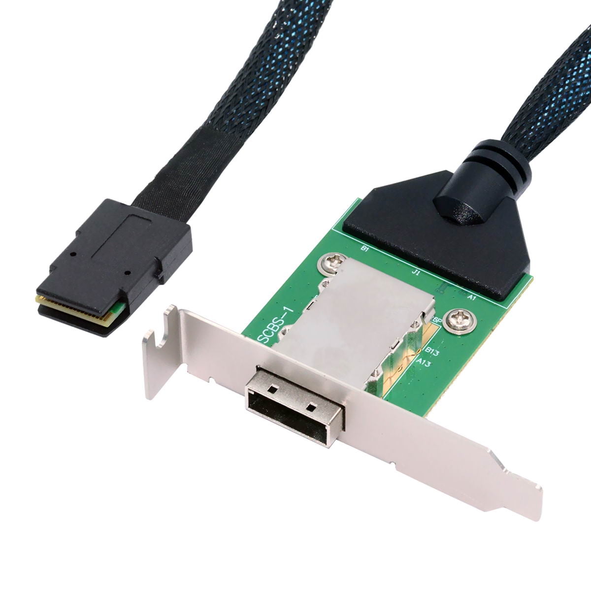 Adaptateur SAS SFF-8087 Vers Double Mini SAS SFF-8088 Femelle Avec PCI - Chenyang SF-035
