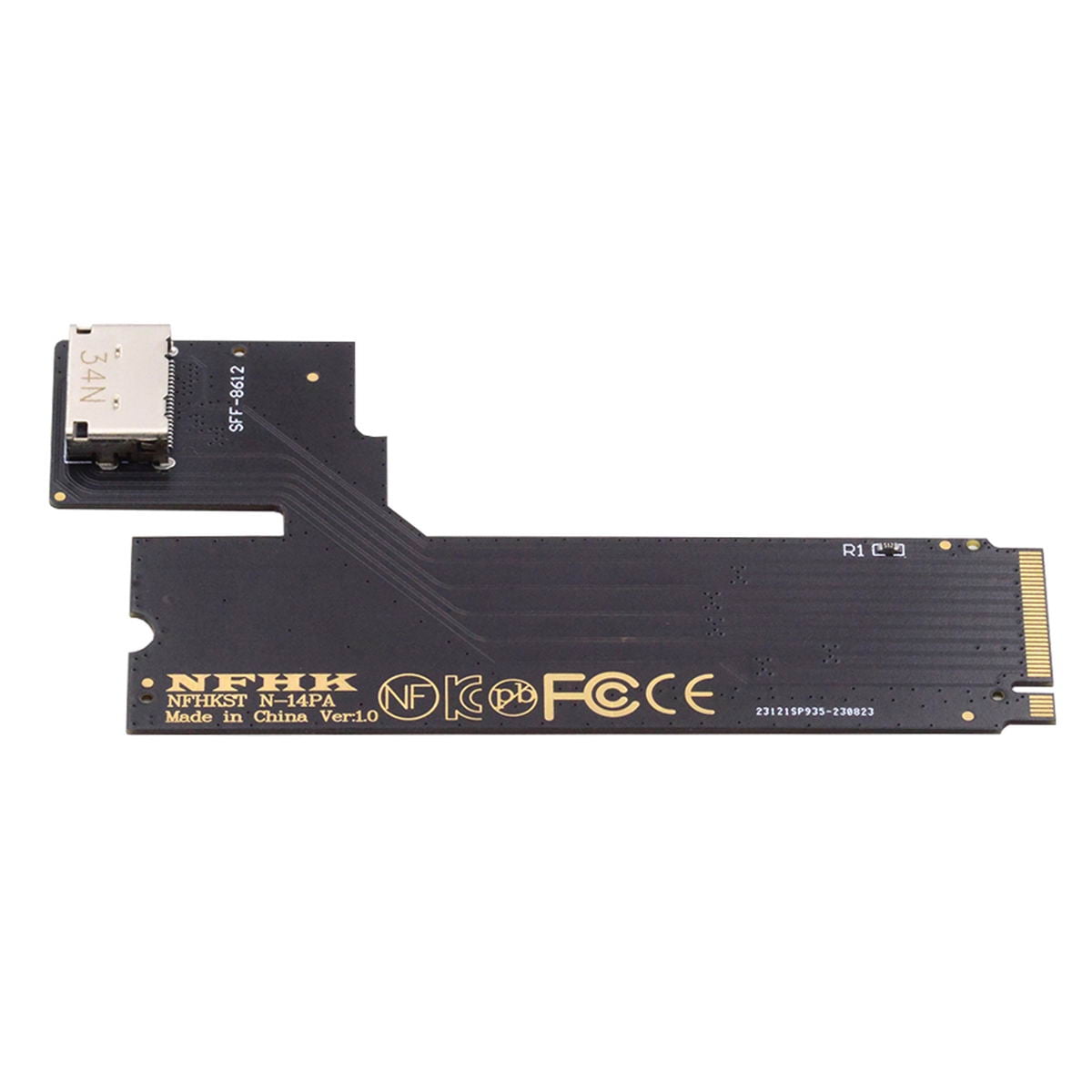 Xiwai Oculink SFF-8612 8611 to U.2 Kit M-Key to NVME PCIe SSD and NGFF Xiwai Oculink SFF-8612 8611 to U.2 Kit M-Key to NVME PCIe SSD and NGFF