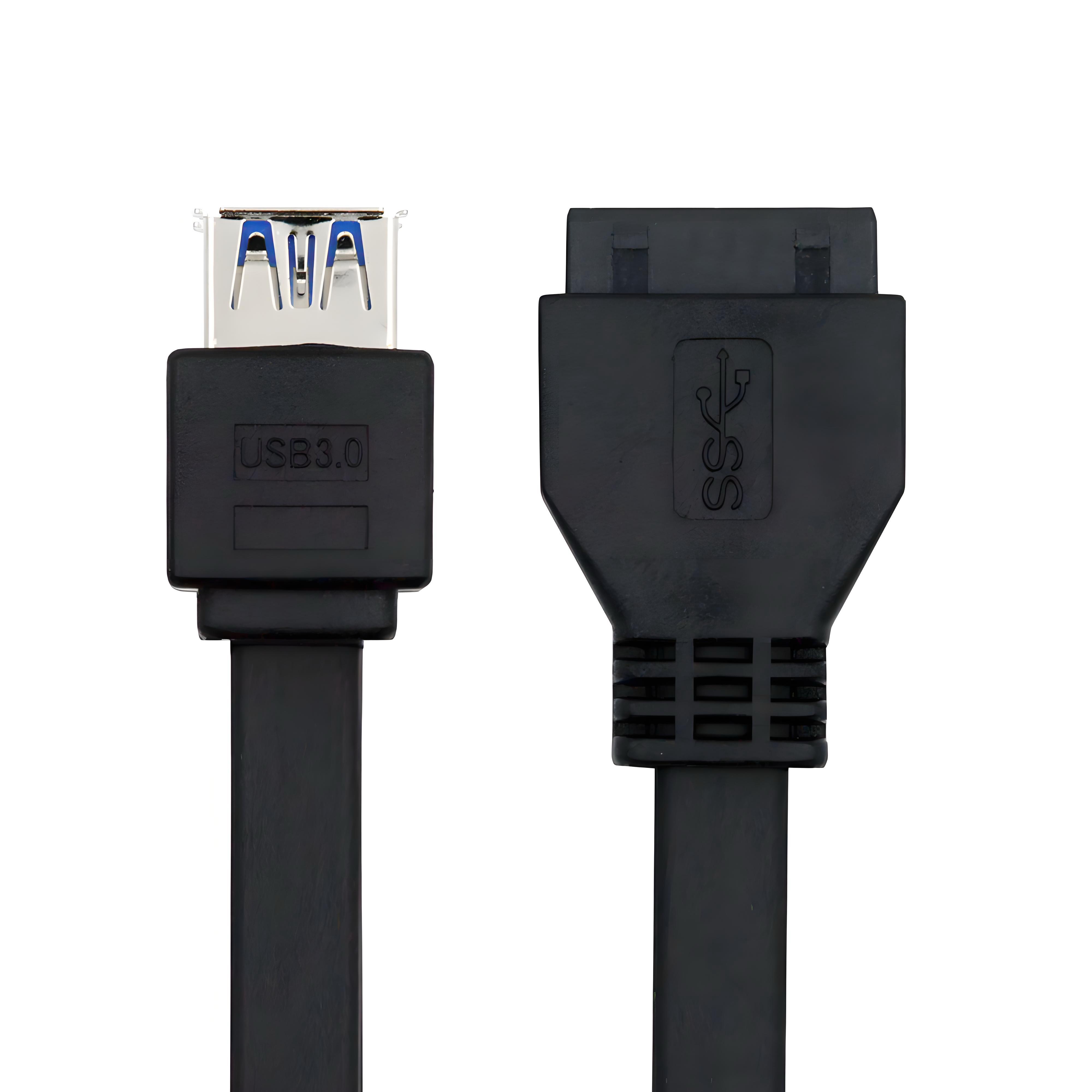 Usb Type A Stackable Xiwai Stackable Dual Port USB 3.0 Female Type-A DIP Type to Motherboard ...