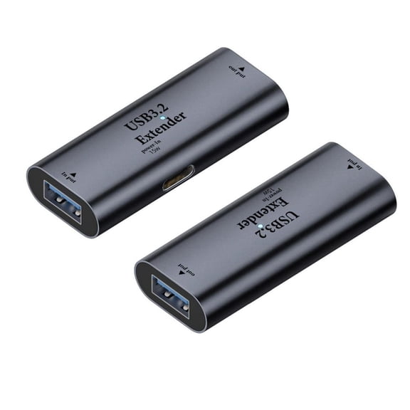 Xiwai USB 3.0 Active Repeater Adapter Type-A Female to Type-A Female Extender with Chipset for Camera Printer Computer