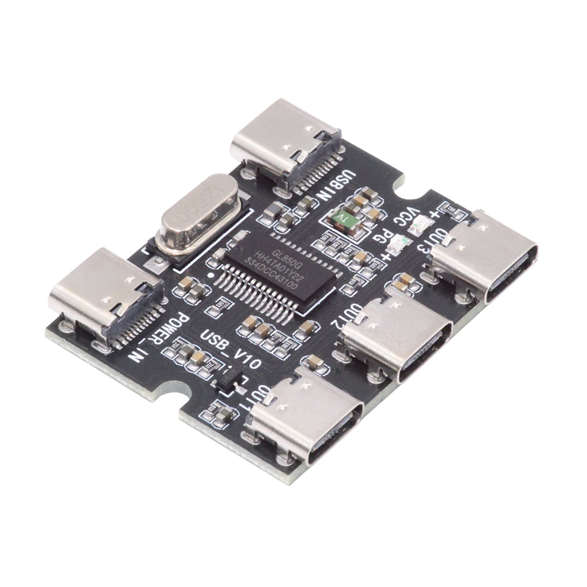 Xiwai USB-C 2.0 1-to-3 Three Ports HUB PCBA PCs 3 Devices Type-C for ...