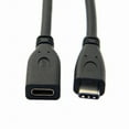 thumbnail image 1 of Xiwai USB-C USB 3.1 Type C Male to Female Extension Data Cable for Mac Tablet Mobile Phone 20cm, 1 of 7