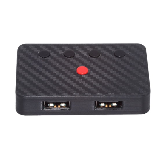 Xiwai USB Wired Keyboard and Mouse Convert to Wireless 2.4G Bluetooth(BT) Converter with Receiver Type-C Power for Laptop Tablet Phone