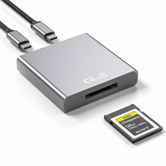 Xiwai USB3.1 Type-C USB3.0-A to CF Express Extension Card Reader for CFE Type-B Support R5 Z6 Z7 CFB Memory Card