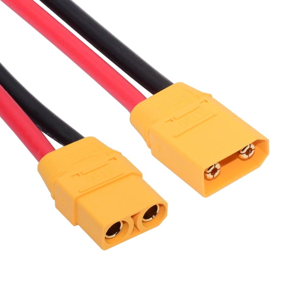 Xiwai XT90 Male to Female 10AWG Extension Cable Connector for RC Battery Portable Power Station Solar Panel