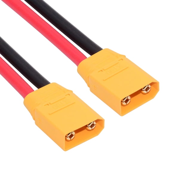 Xiwai XT90 Male to Male 10AWG Extension Cable Connector for RC Battery Portable Power Station Solar Panel
