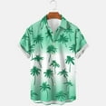 thumbnail image 1 of Xixinqiwan No Boundaries Men's & Big Men's Button Up Shirt,Men's UV Protection Resort Shirt Short Sleeve Button Down Lightweight Hawaiian Printed Beach Top, 1 of 3