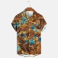 thumbnail image 1 of Xixinqiwan Men's & Big Men's Button Up Shirt,Men's UV Protection Resort Shirt Short Sleeve Button Down Lightweight Hawaiian Printed Beach Top, 1 of 5