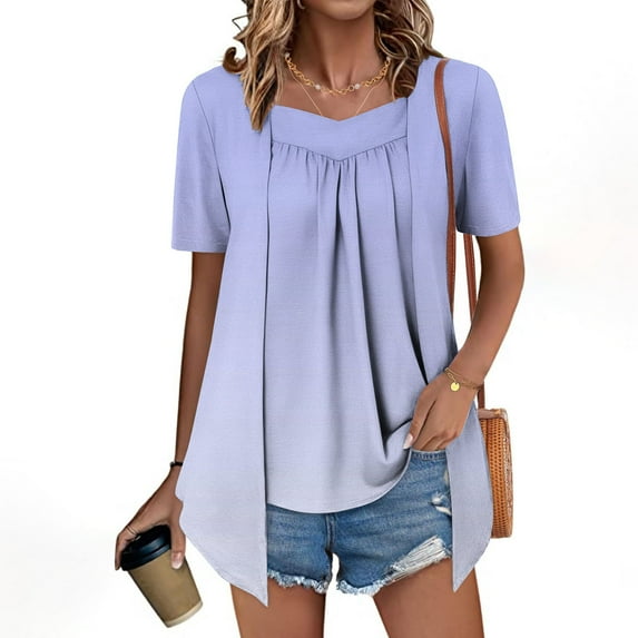 Xixinqiwan No Boundaries Women Tops ,Graphic Tees for Women Floral Printed Shirts Women V Neck T Shirt Inspirational Short Sleeve Casual Tops